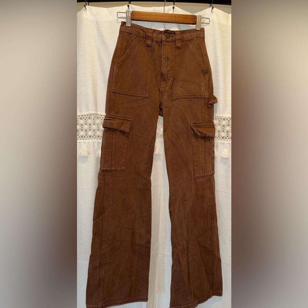 Pacsun Brown Cargo Women’s Jeans